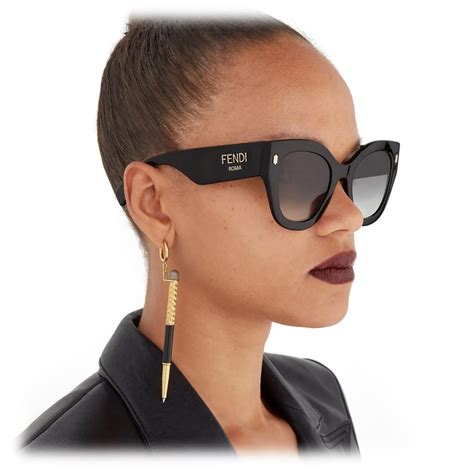 fendi eyes black|Fendi eyewear.